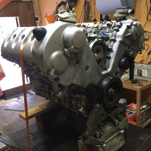 ремонт двигателя porsche 4.8 turbo